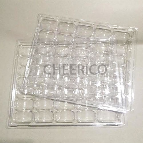 Clear Macaron Blister Box for 35 Macarons - Pack of 20 Boxes