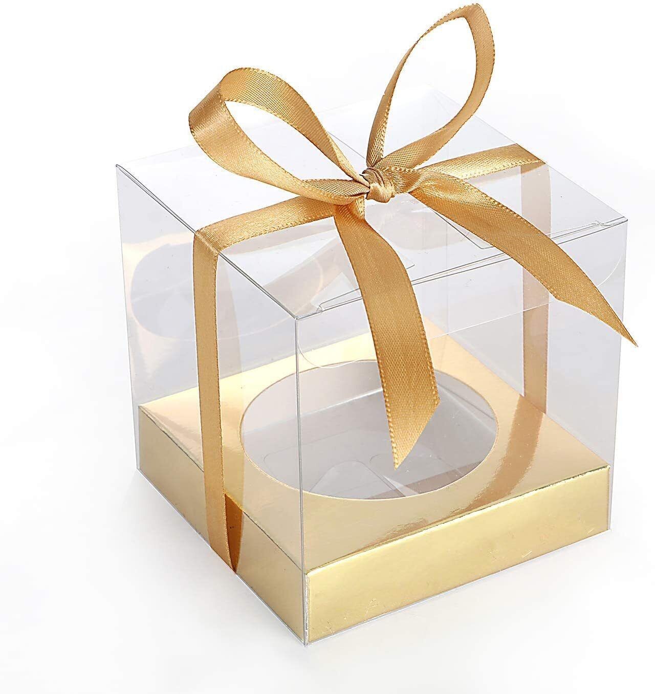 Clear Box with Gold Insert ($1.20/pc x 24 units)