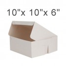 Cake Boxes - 10" x 10" x 6" ($1.90/pc x 25 units)