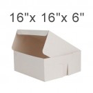 Cake Boxes - 16" x 16" x 6" ($3.10/pc x 25 units)